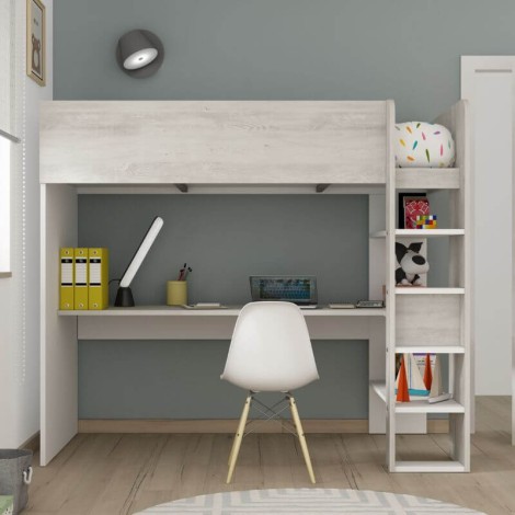 Cama Estudio Boa Cascina y Blanco Mobelcenter