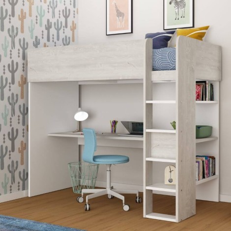 Cama Estudio Boa Cascina y Blanco Mobelcenter