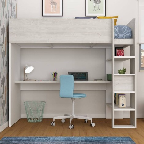 Cama Estudio Boa Cascina y Blanco Mobelcenter