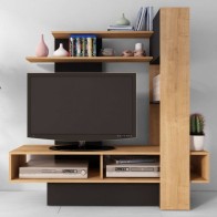 Mueble TV Sky Hamilton y Negro Mobelcenter