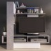 Mueble TV Sky Reversible Blanco y Beton Mobelcenter
