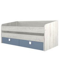 Cama Nido Doble Apolo Cascina y Azul Ahumado Mobelcenter