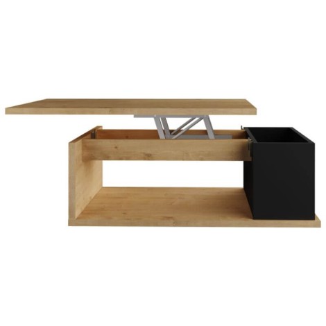 Mesa de Centro Elevable Ottawa Hamilton y Negro Mobelcenter