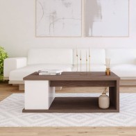 Mesa de Centro Elevable Ottawa Avala y Blanco Mobelcenter