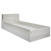 Cama con Cajones y Cabecero con Mesita Extraible Jazz 90x190cm Mobelcenter