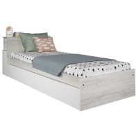 Cama con Cajones y Cabecero con Mesita Extraible Jazz 90x190cm Mobelcenter