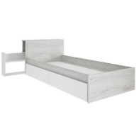 Cama con Cajones y Cabecero con Mesita Extraible Jazz 90x190cm Mobelcenter