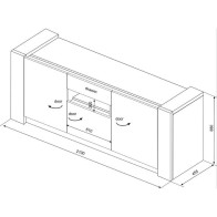 Mueble Aparador Aria Mobelcenter