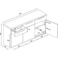 Mueble Aparador Isola Mobelcenter