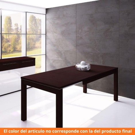 Mesa Comedor Extensible Isola Wengue 150 cm Mobelcenter