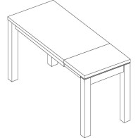 Mesa Comedor Extensible Isola Wengue 150 cm Mobelcenter