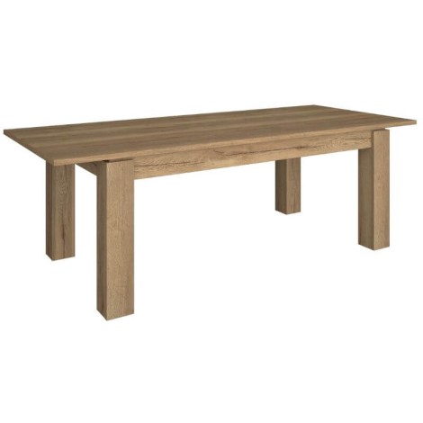 Mesa Comedor Extensible Frame Roble Halifax y Sombra 190 cm Mobelcenter