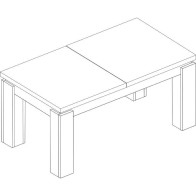 Mesa Comedor Extensible Frame Halifax Ahumado y Sombra 190 cm Mobelcenter