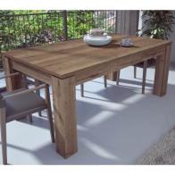 Mesa Comedor Extensible Frame Halifax Ahumado y Sombra 190 cm Mobelcenter