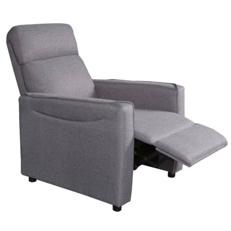 Sillón Relax Manual Medea Gris Mobelcenter