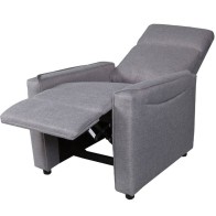 Sillón Relax Manual Medea Gris Mobelcenter