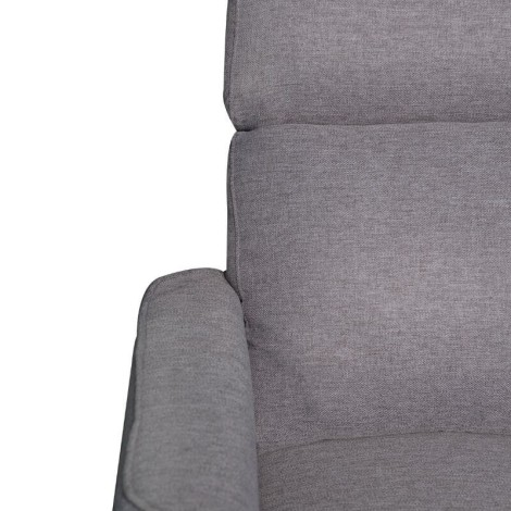 Sillón Relax Manual Medea Gris Mobelcenter