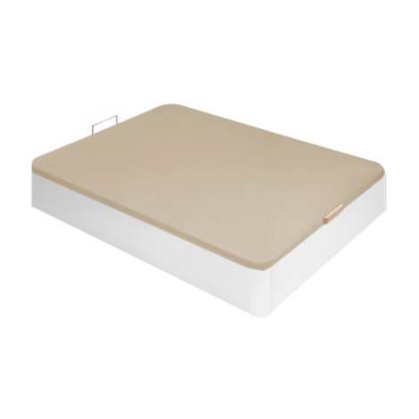 Pack Canapé y Colchón Visco y Muelles Nuvol 135x190 cm Blanco Mobelcenter