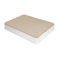 Pack Canapé y Colchón Visco y Muelles Nuvol 135x190 cm Blanco Mobelcenter
