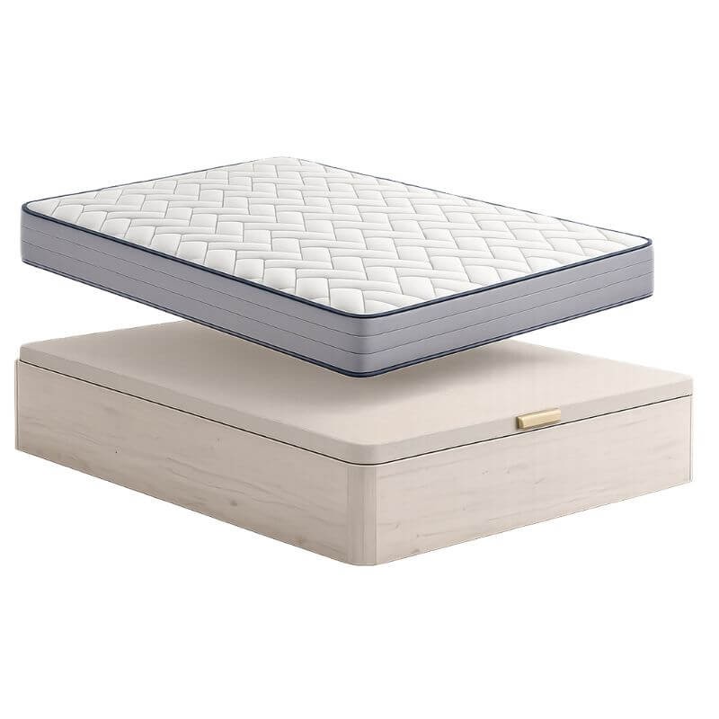 Pack Canapé y Colchón Juvenil Nilo 90x190 cm Ártico Mobelcenter