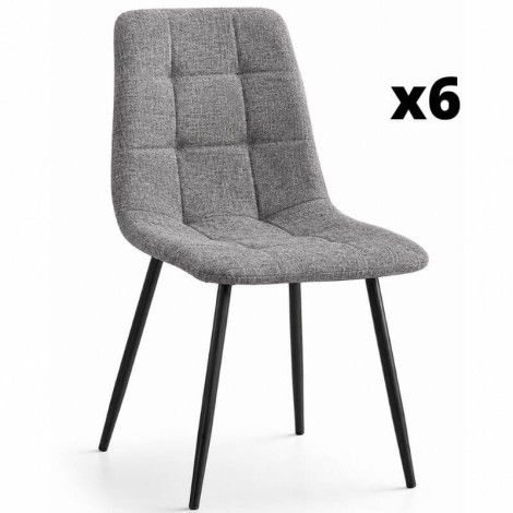 Pack 6 Sillas Fender Mobelcenter