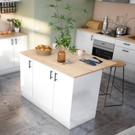 Mueble Isla Cocina 3 Puertas 138 cm Mobelcenter