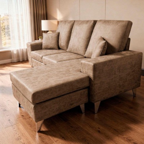 Sofá Chaiselongue Reversible Duque Piedra Mobelcenter