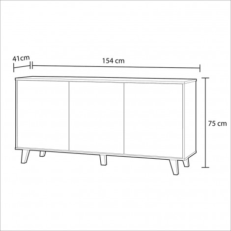Mueble Aparador Zaiken Plus Mobelcenter