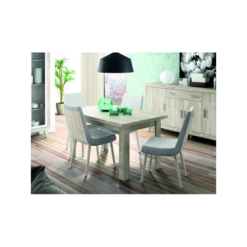 Mesa comedor extensible Logan Vintage Mobelcenter