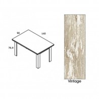 Mesa comedor extensible Logan Vintage Mobelcenter