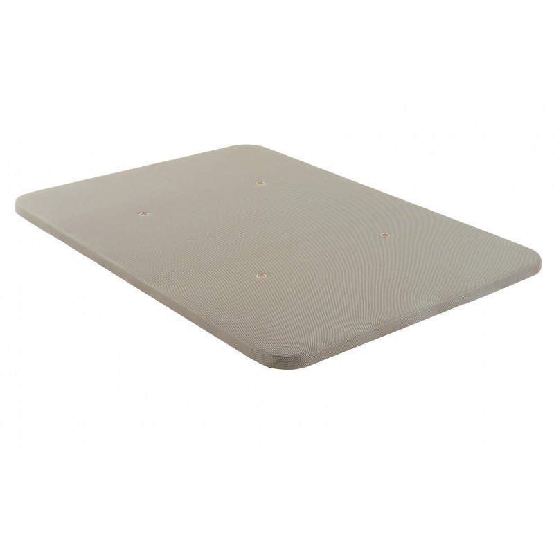 Comprar Base tapizada 150x190 gris REFORZADA 5 BARRAS