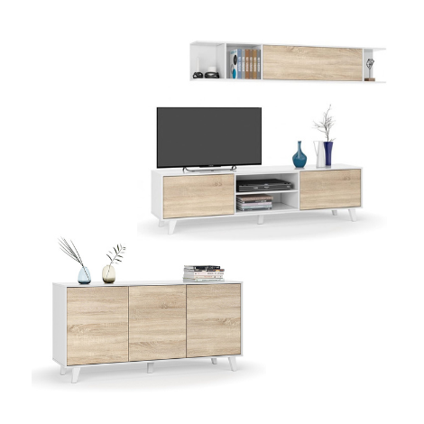 Conjunto de salón Zaiken Plus Mobelcenter
