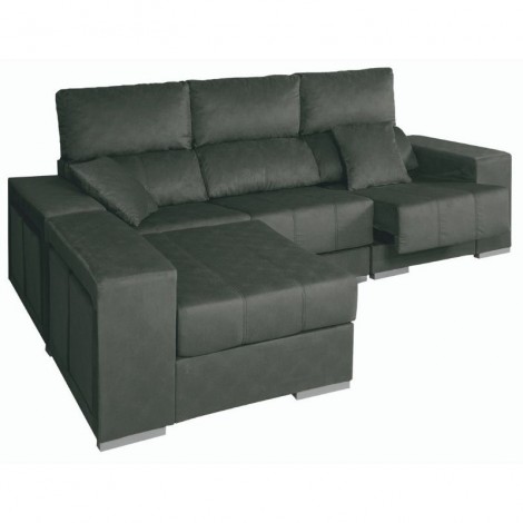 Sofá Chaise Longue reversible One barato color Marengo Mobelcenter Sofá Chaise Longue reversible One barato color Marengo Mobelcenter