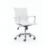 Silla de oficina y escritorio Lusy blanca, barata, cómoda y elegante. Mobelcenter