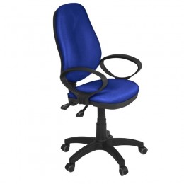 Silla de oficina y escritorio Támesis color azul, cómoda, ergonómica y barata. Mobelcenter