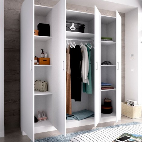 Armario 4 Puertas Maxi Mobelcenter