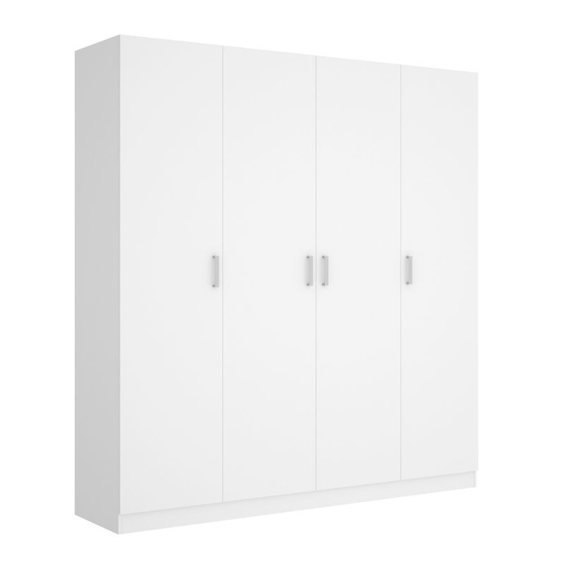 Ejecutante telar Hacer un nombre Armario 4 Puertas Maxi Blanco 215 cm de altura | Mobelcenter | 325€ Ejecutante telar Hacer un nombre Armario 4 Puertas Maxi Blanco 215 cm de altura | Mobelcenter | 325€