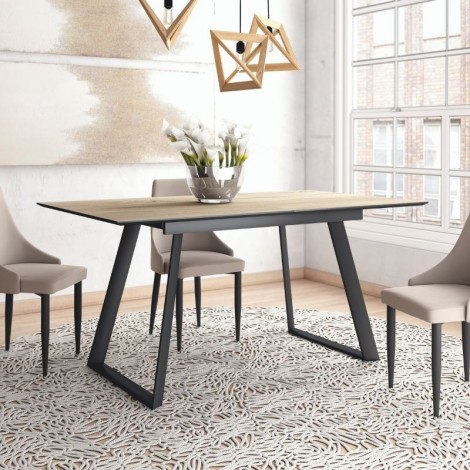 Mesa Comedor Extensible Timor Madera 140 cm Mobelcenter