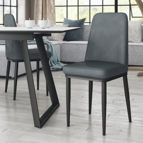 Pack 4 Sillas Oslo para salón y comedor, silla cómoda y barata. Mobelcenter