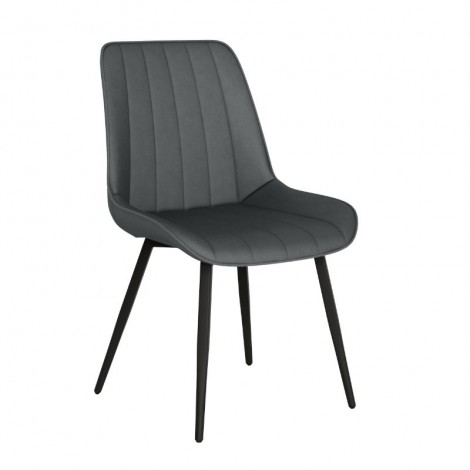 Sillas Ankara color marengo para salón y comedor, silla cómoda y barata. Mobelcenter