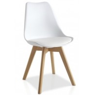 Conjunto Mesa Kendra Mediterraneo y 4 sillas Malmo