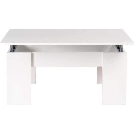 Mesa de Centro Elevable Gala Blanca Mobelcenter