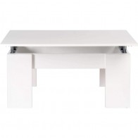 Mesa de Centro Elevable Gala Blanca Mobelcenter