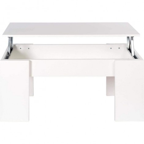 Mesa de Centro Elevable Gala Blanca Mobelcenter