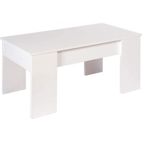 Mesa de Centro Elevable Gala Blanca Mobelcenter