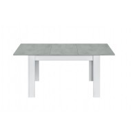 Conjunto Mesa Kendra Cemento y 4 sillas Tower Mobelcenter
