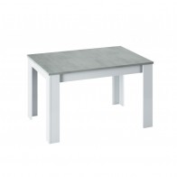 Conjunto Mesa Kendra Cemento y 4 sillas Tower Mobelcenter