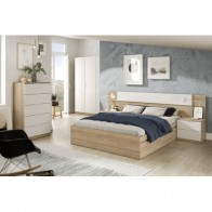 Estructura Cama 4 cajones Roble Canadian Mobelcenter