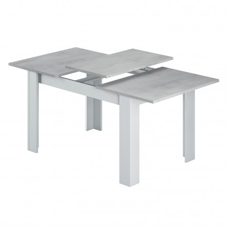 Mesa comedor extensible Cemento  Mobelcenter