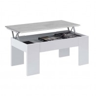 Mesa centro elevable Cemento  Mobelcenter